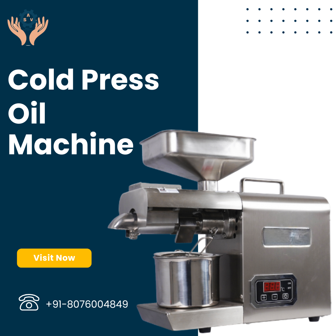 Cold Press Oil Machine
